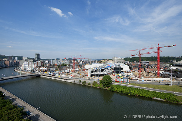 Médiacité en construction, Liège (BE)